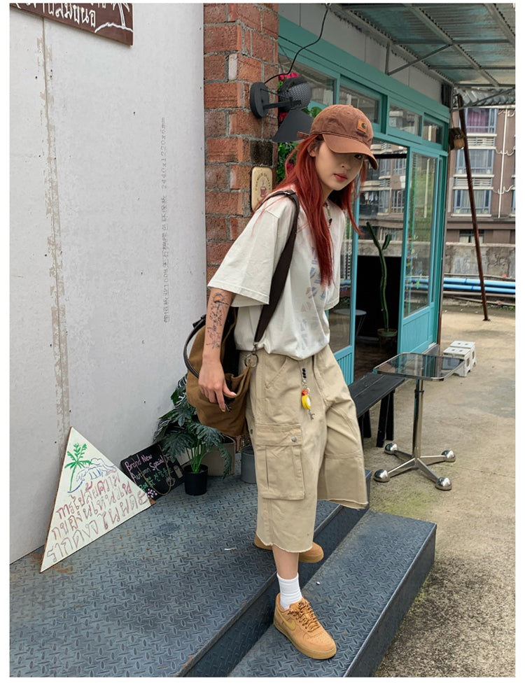 カジュアルプリントTシャツ ユニセックス 半袖 N449