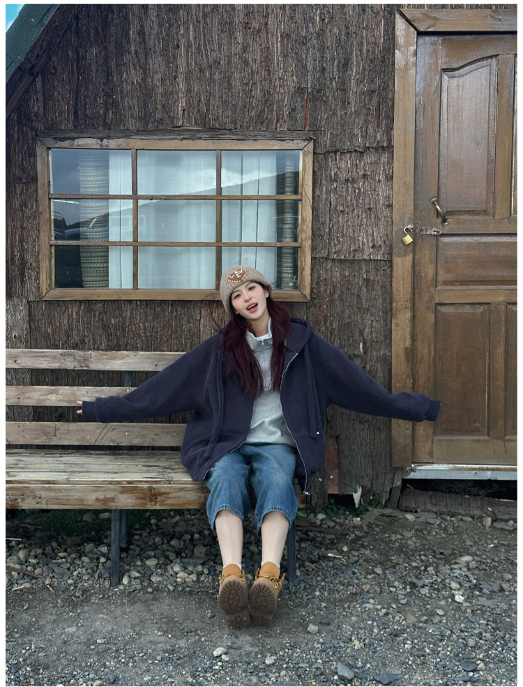 オーバーサイズパーカー N710