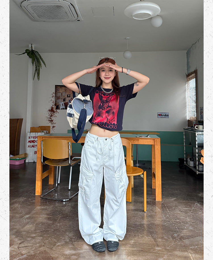 ボクサーラビット グラフィックTシャツ N513