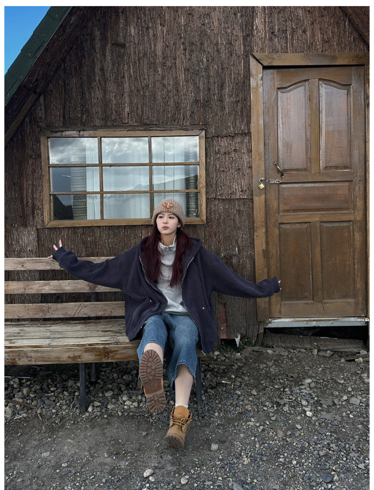 オーバーサイズパーカー N710