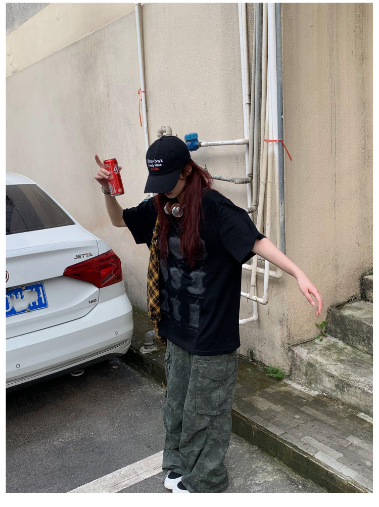 アーバンカモ・ワイドフィットイージーパンツ N490