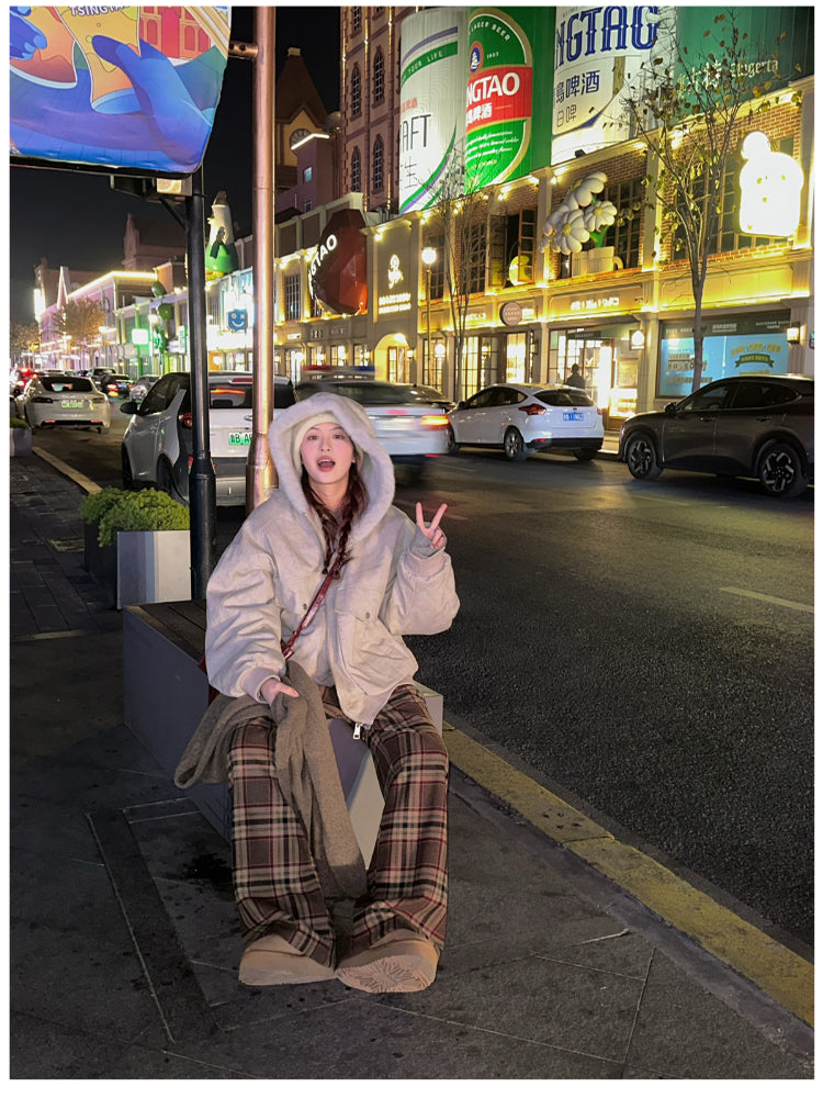 マーブルパーカージャケット N294