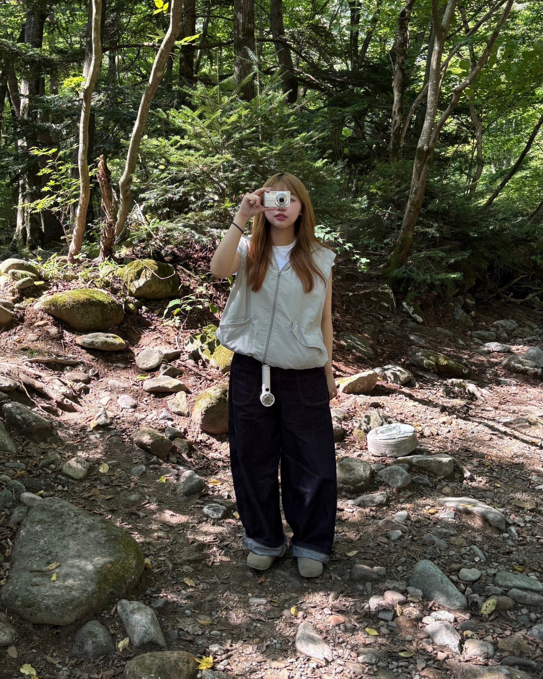 ワイドバルーン・ベイカーデニムパンツ SM1