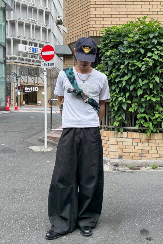 原色カーブデニムパンツ HAT-002