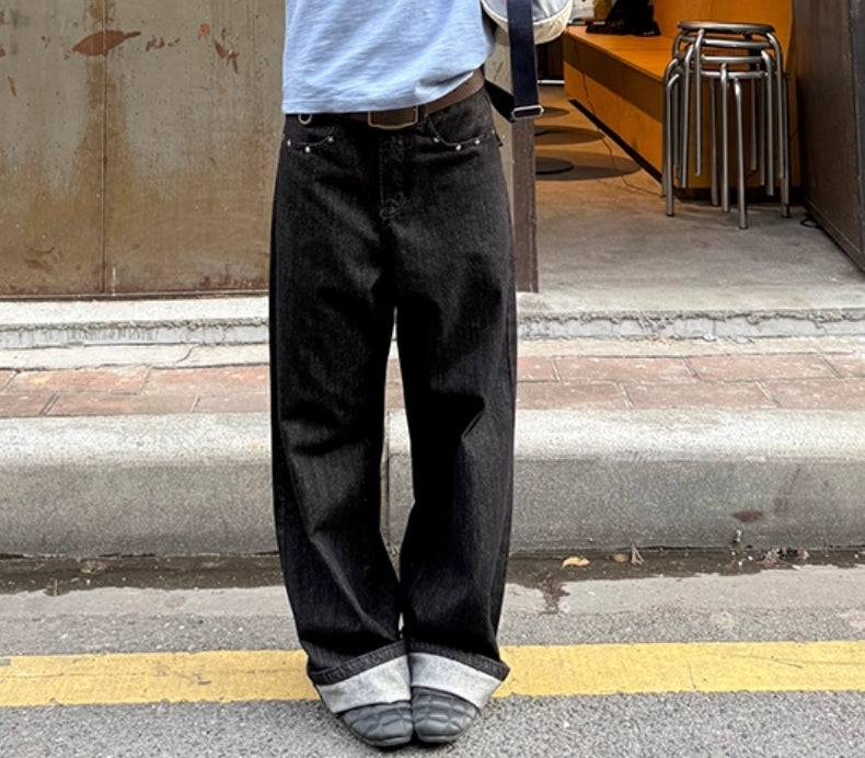 スターリベット・リジッドワイドデニム VL002