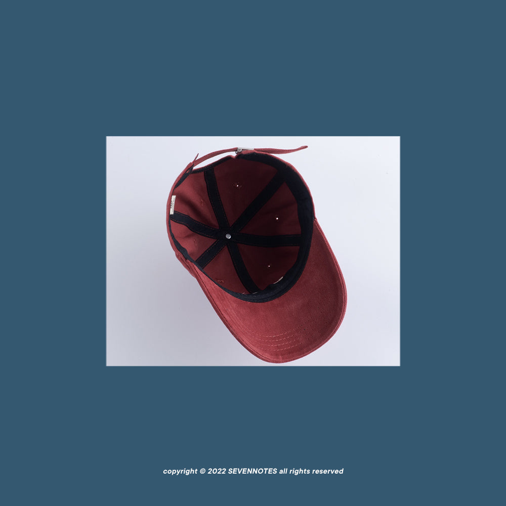 ルーズデザインロゴ刺繍キャップ N166