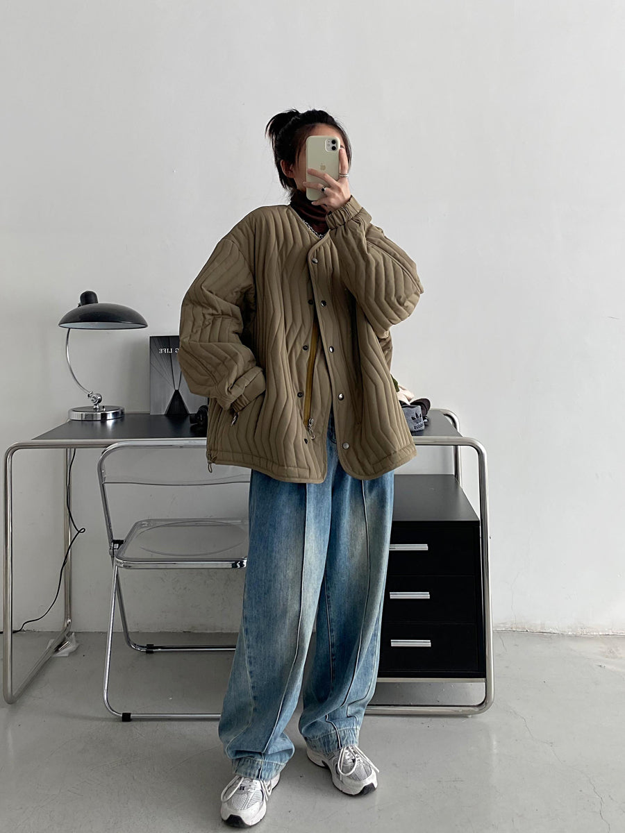 キルティングコットンジャケット N891