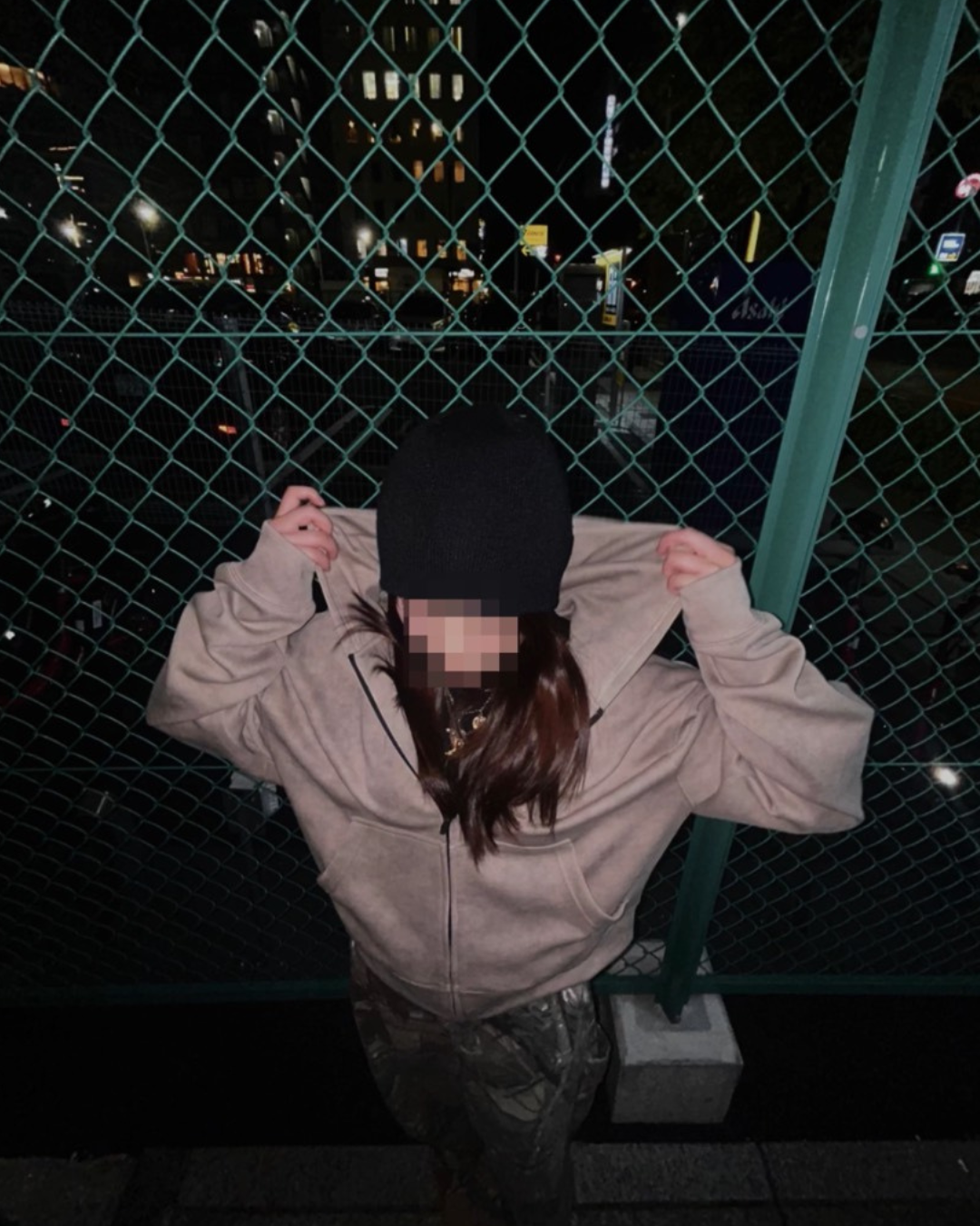 ムラ染めヴィンテージウォッシュフーディ LIL-002