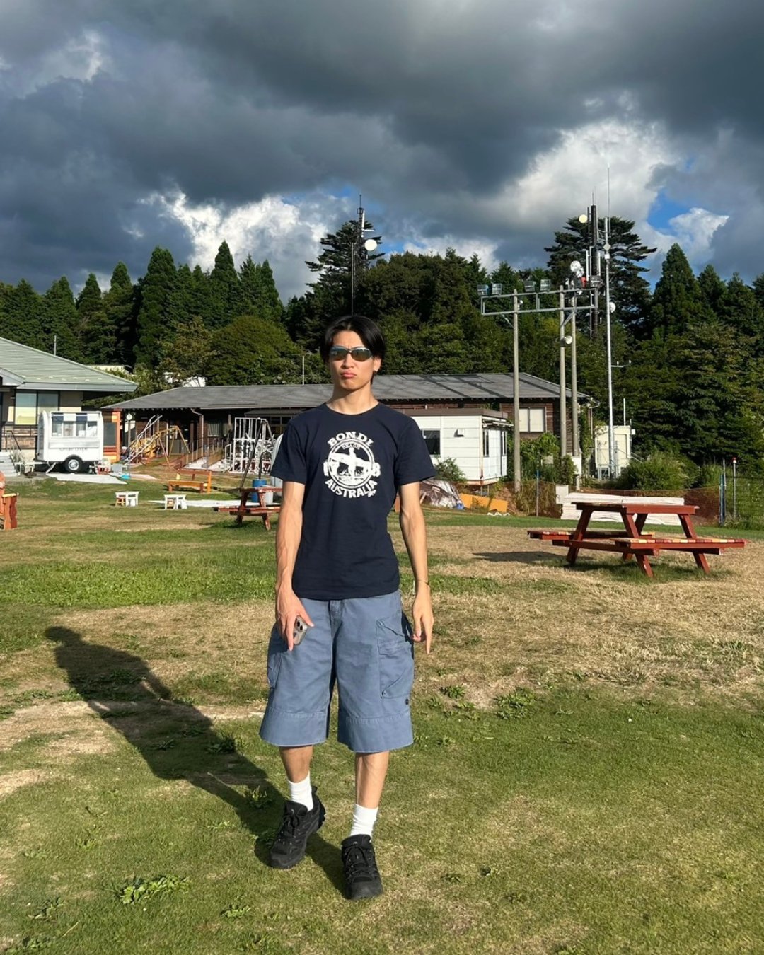 マルチポケット・ワイドフィットカーゴショーツ VL003