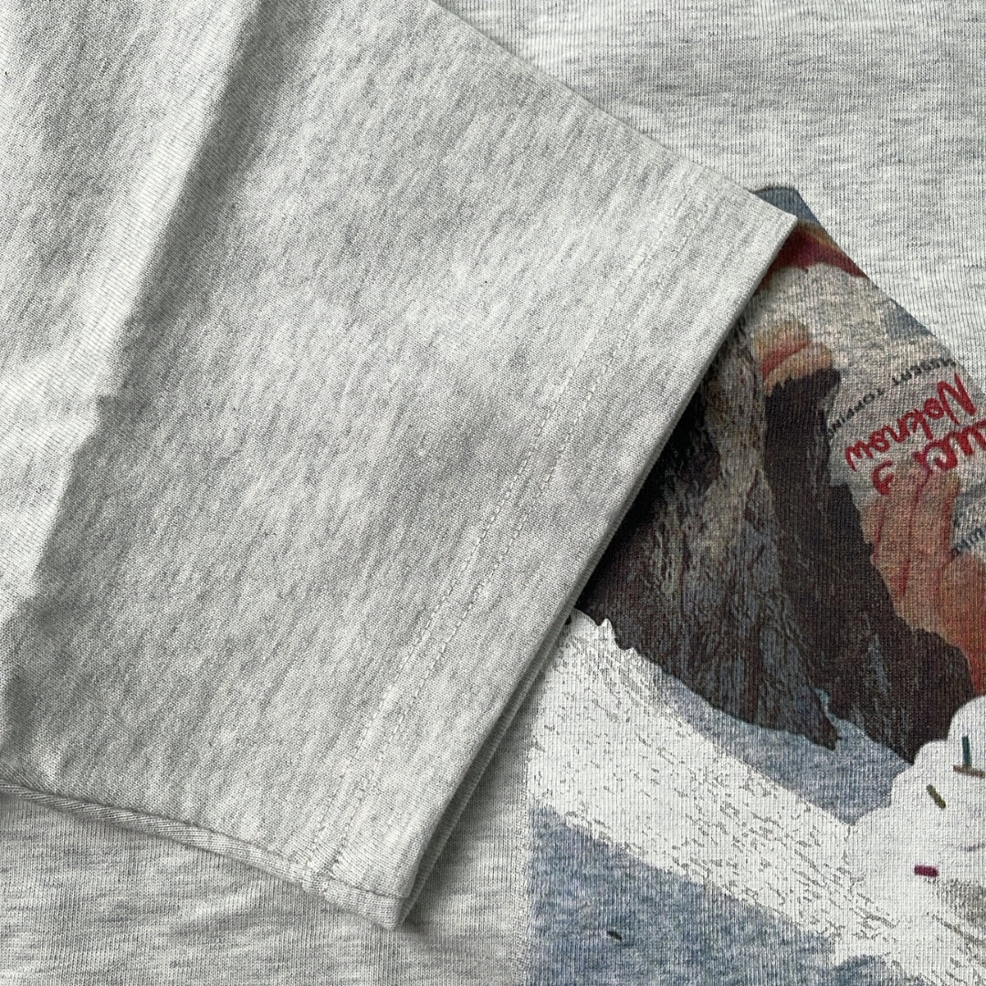 【NoKnow original】新作 アメリカンレトロ フォトプリントTシャツ