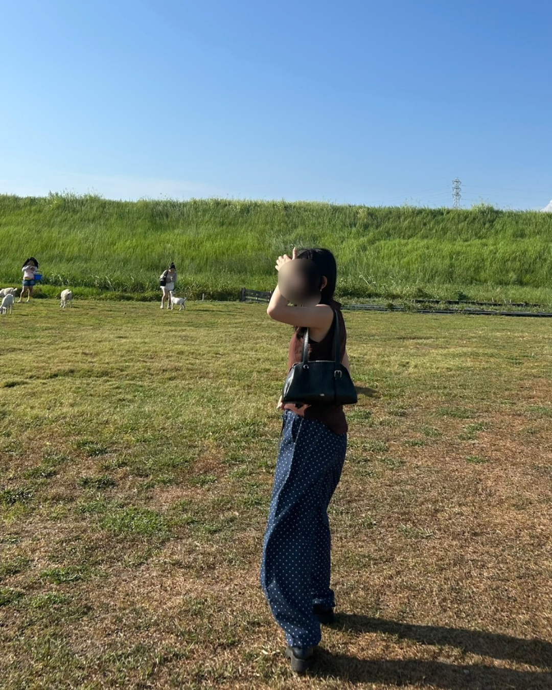 スター柄ストレートパンツ VL001