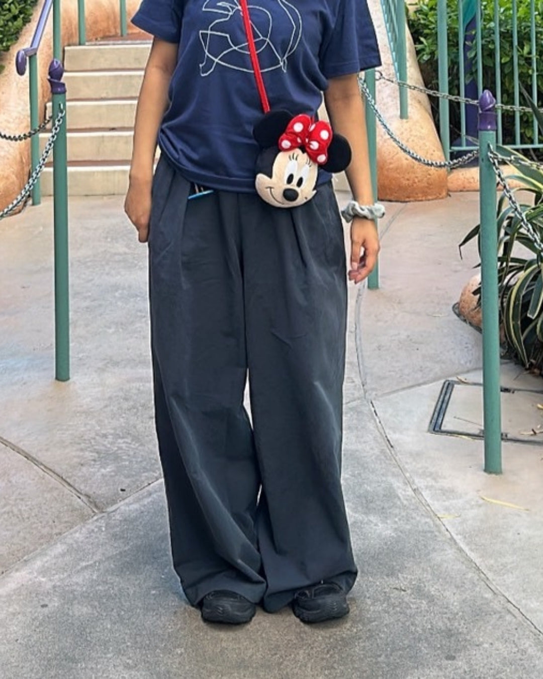 ドレープフロー・ワイドストレートスラックス WK001