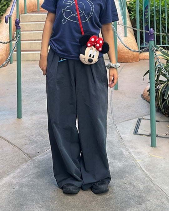 ドレープフロー・ワイドストレートスラックス WK001