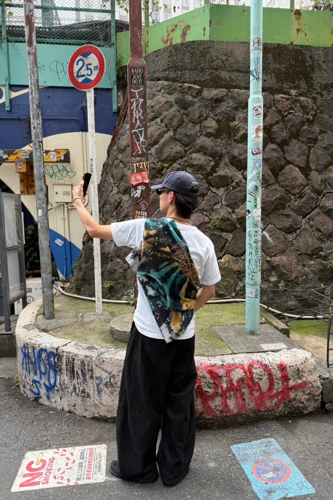 原色カーブデニムパンツ HAT-002