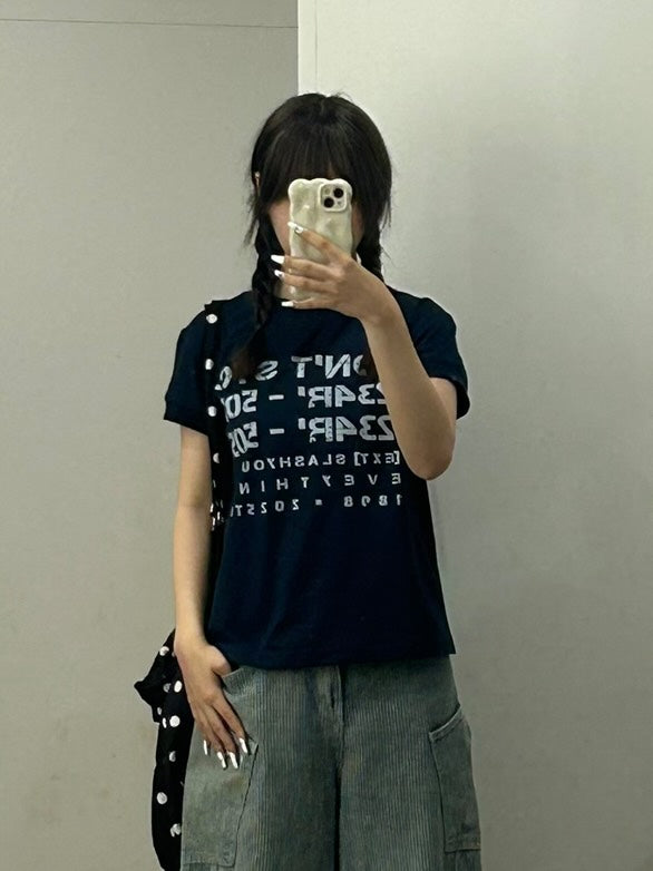 サイバーグランジ・ロゴTシャツ MI-05