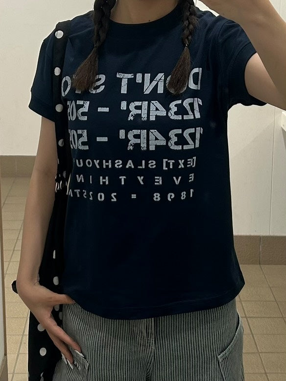 サイバーグランジ・ロゴTシャツ MI-05