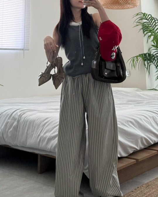 ワンマイル・ストライプパンツ SH-002