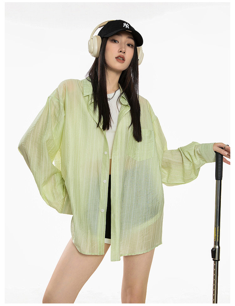 カジュアルシアーシャツ N560