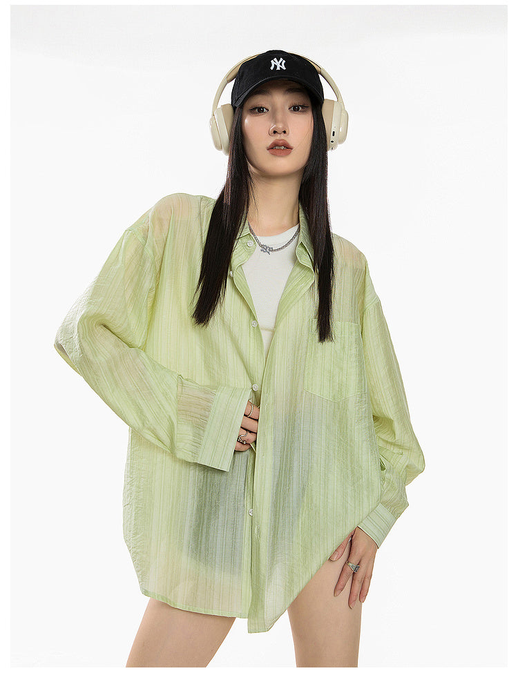 カジュアルシアーシャツ N560