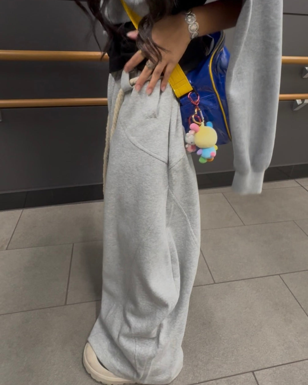 マリンロープ・スーパーワイドスウェットパンツ TR003
