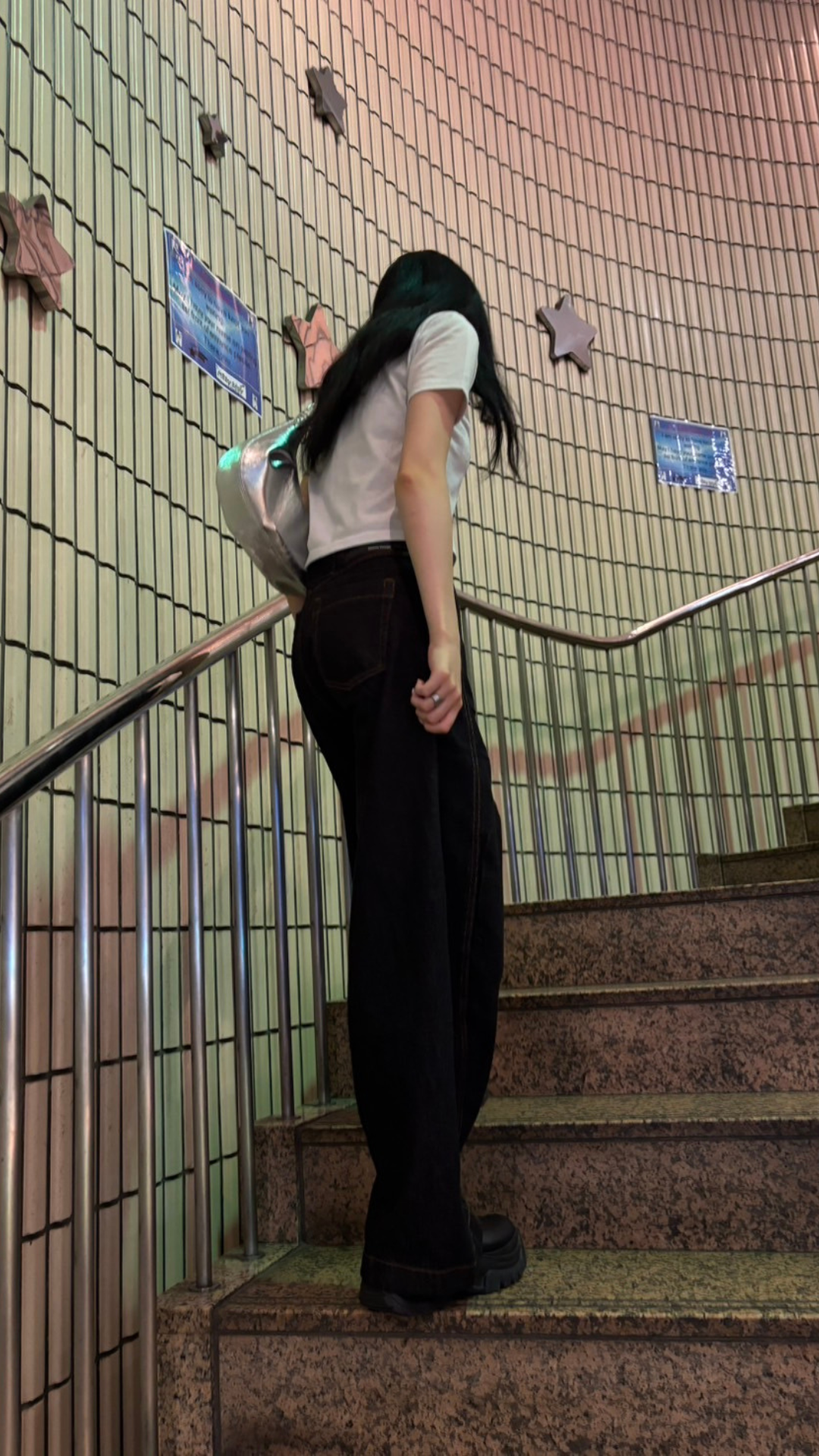 リジッドブラック・ワイドカーブデニム UI-001