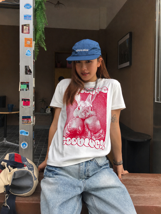 ボクサーラビット グラフィックTシャツ N513