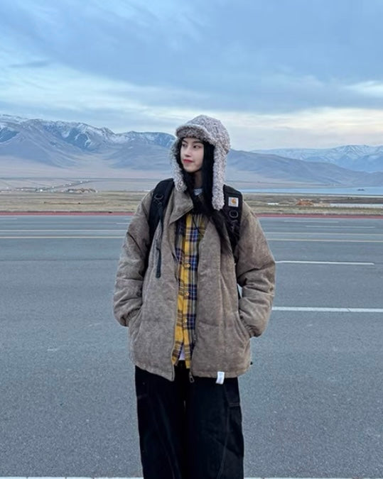 スタンドカラーダウンジャケット N225