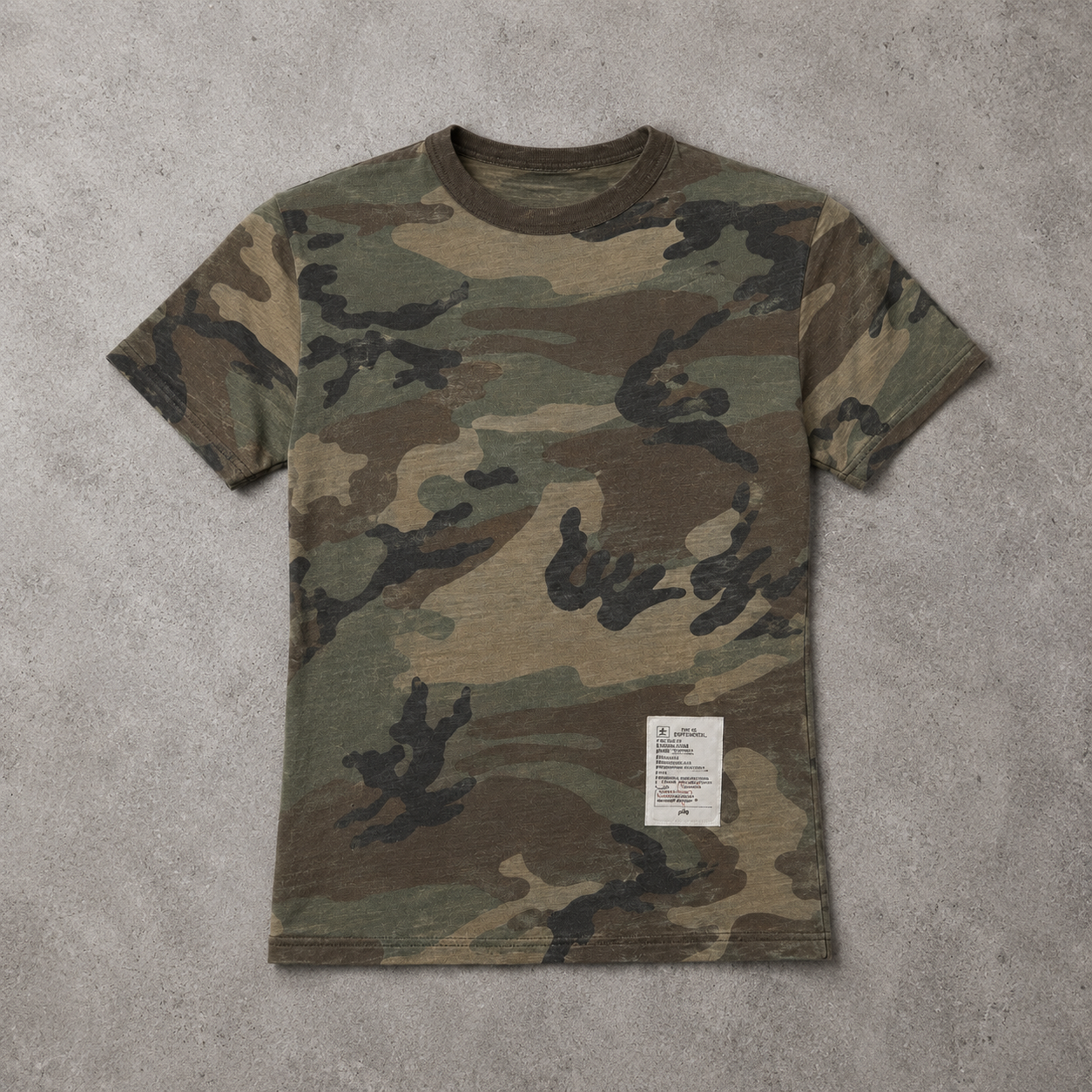 カモフラージュ半袖Tシャツ
選べる2シルエット SE-001