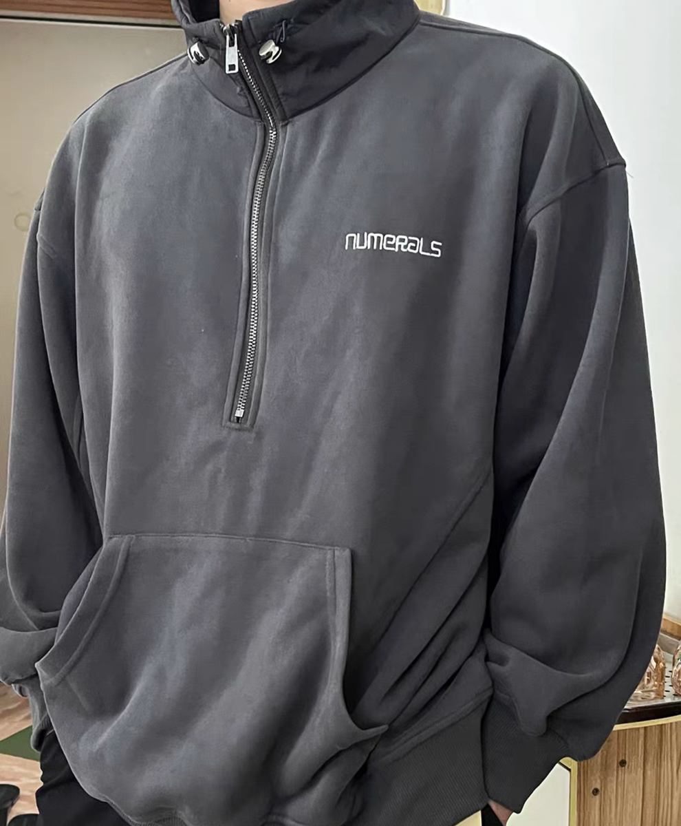 ハーフジッププルオーバースウェット N160