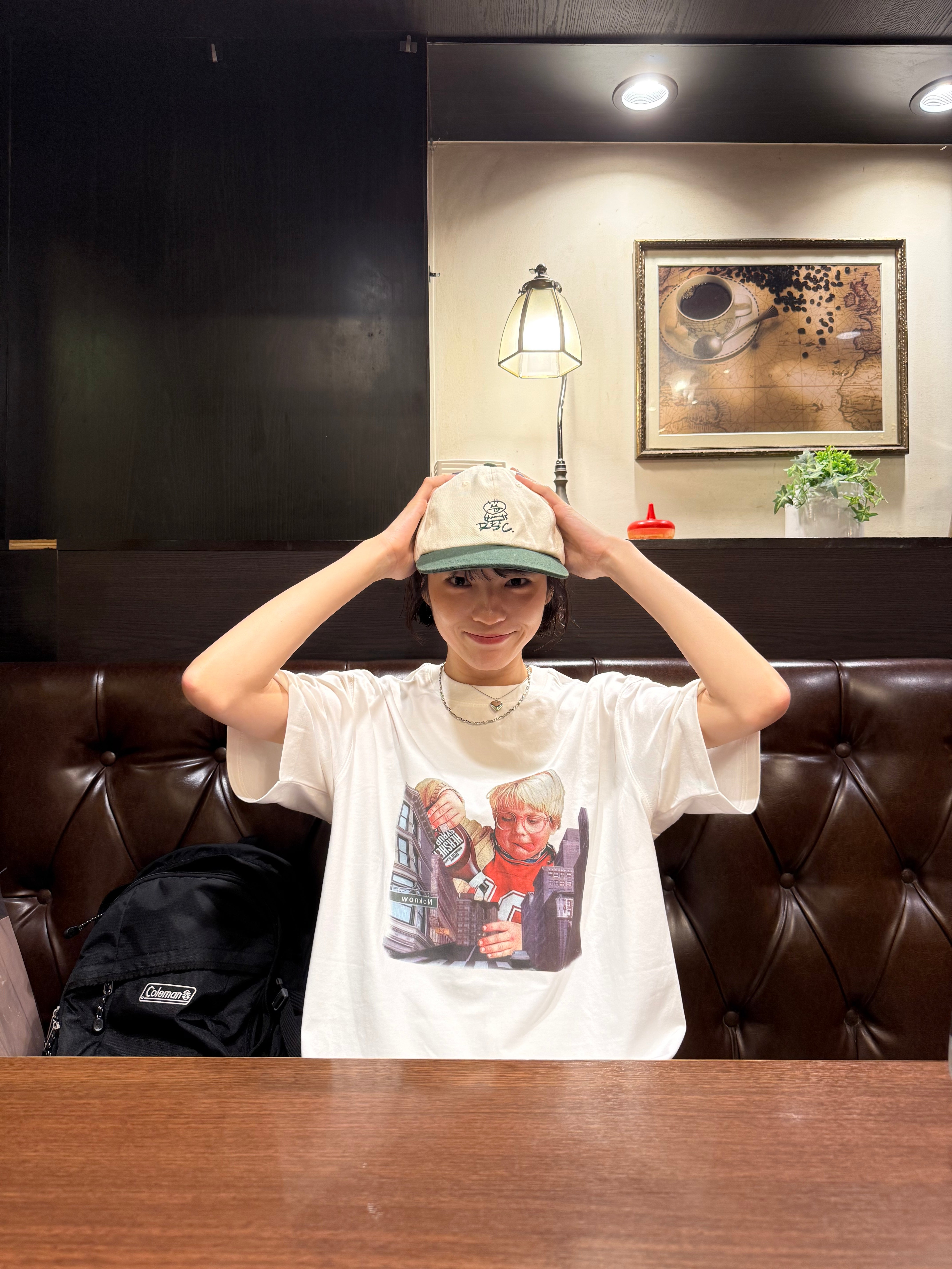 【NoKnow original】新作 アメリカンレトロ フォトプリントTシャツ