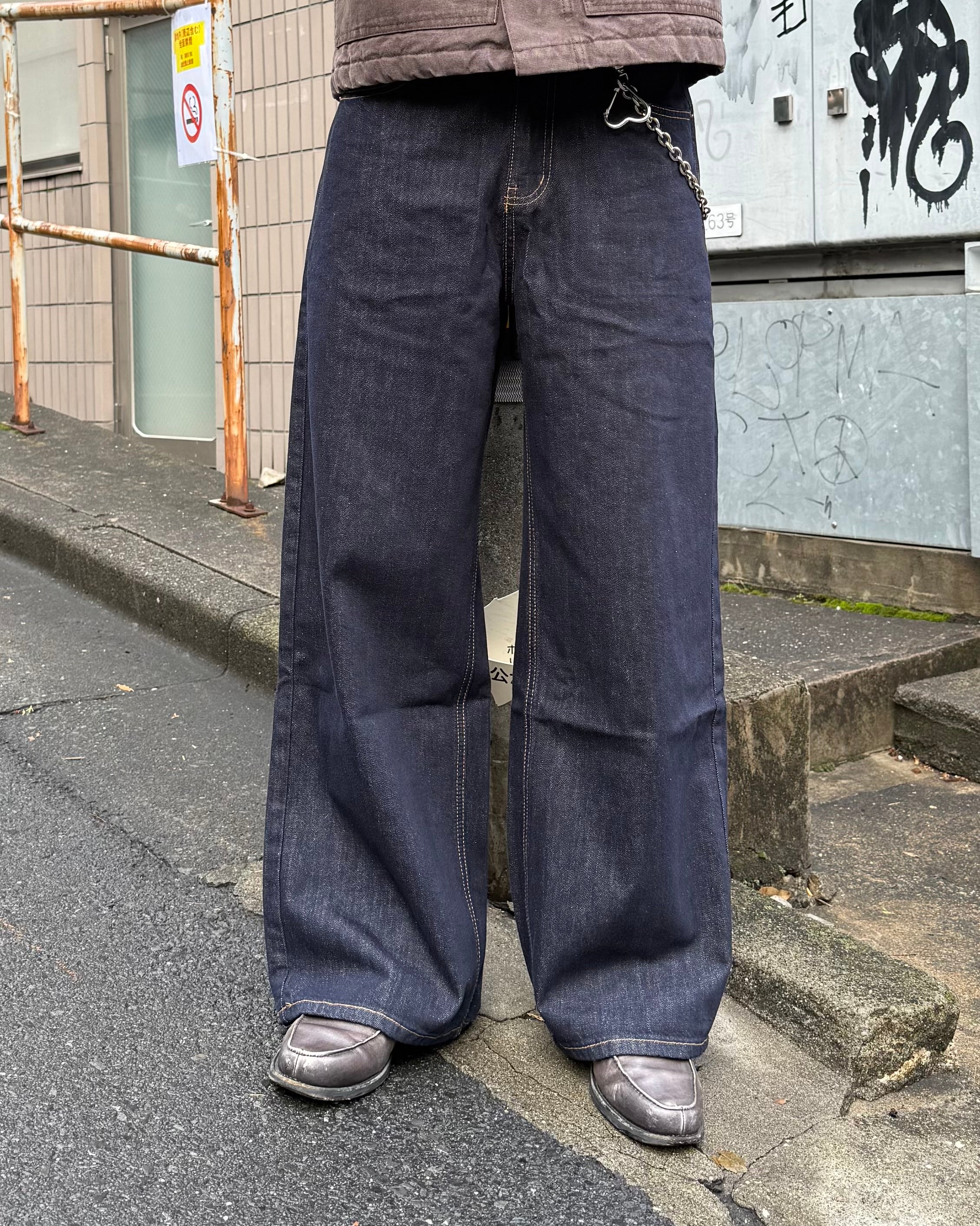 【でこぽん】 トリアセテート／ポリエステルサテン カーゴパンツ（01-10PK03-205