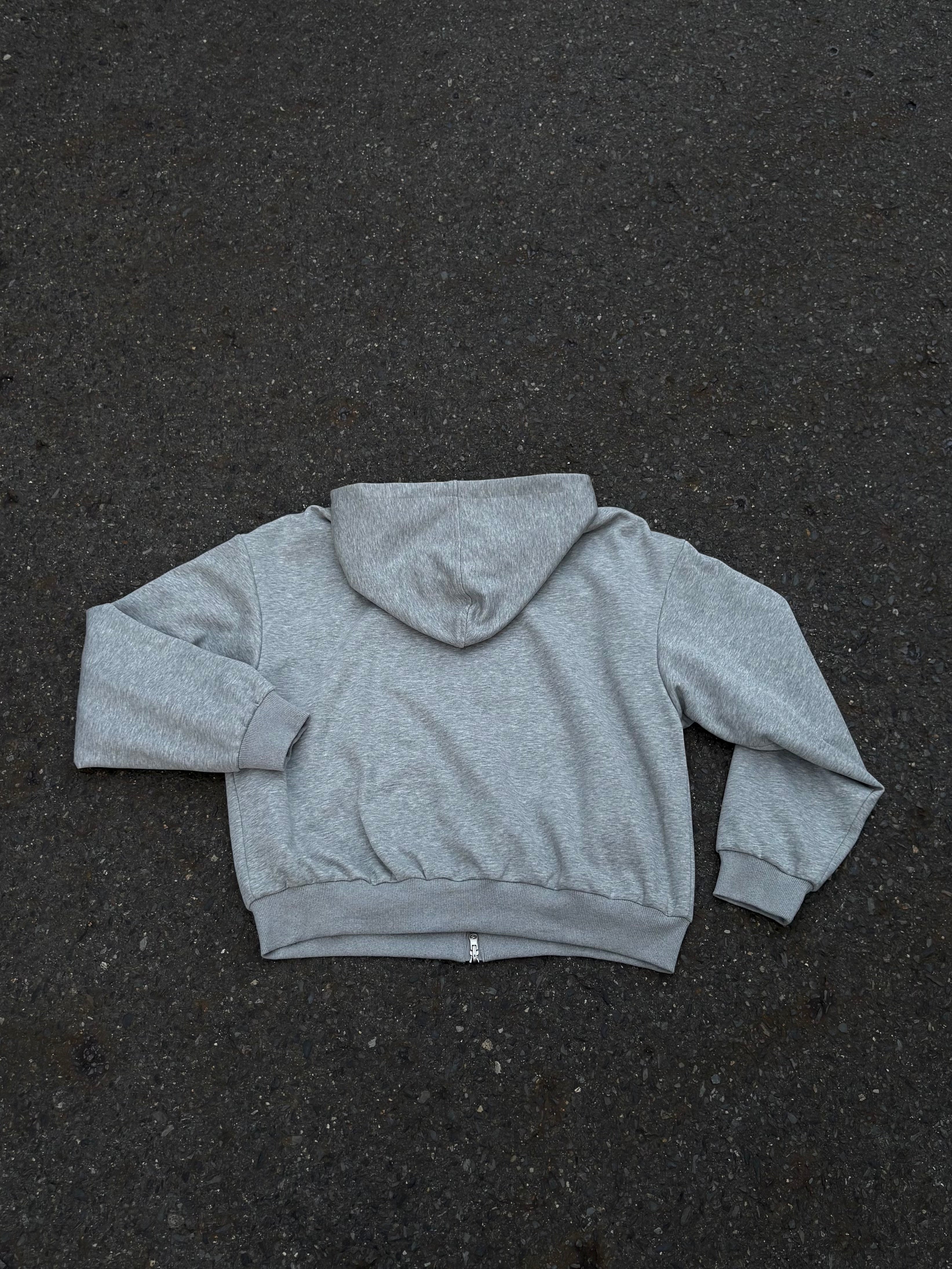 リバーシブル・チェック&ソリッドジップアップフーディー HR005