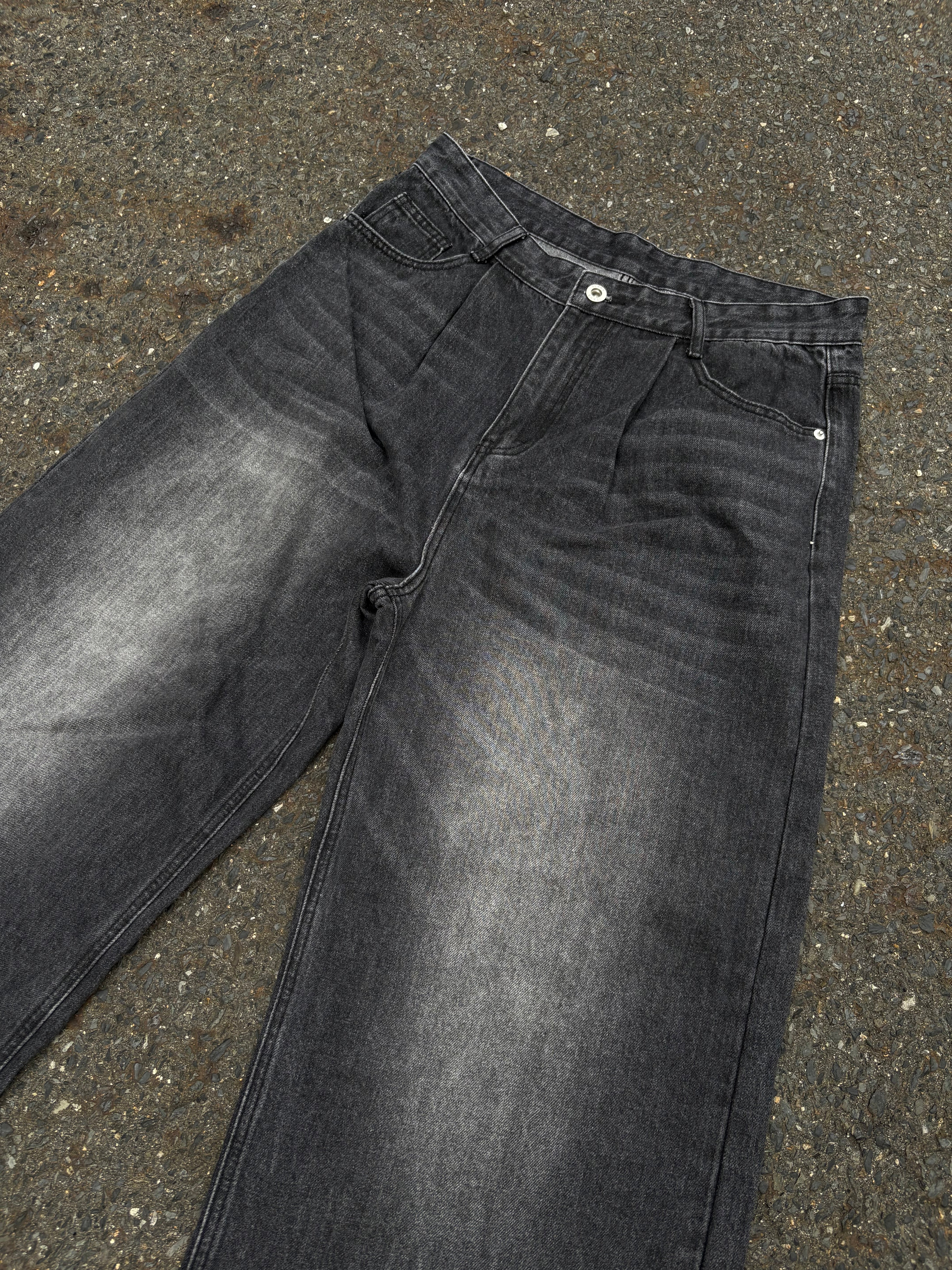 ジェイデッドロンドン　バギーデニム　ウォッシュドブラック W28 正規品 ジェイデッドロンドン バギーデニム ウォッシュドブラック W28 正規品