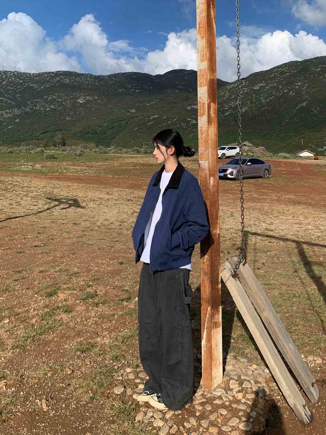 ウォッシュドワークジャケット N107