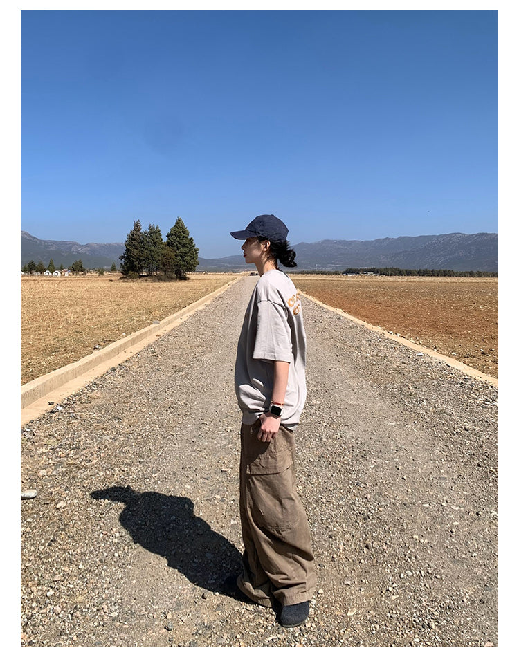 バックロゴ半袖Tシャツ N407