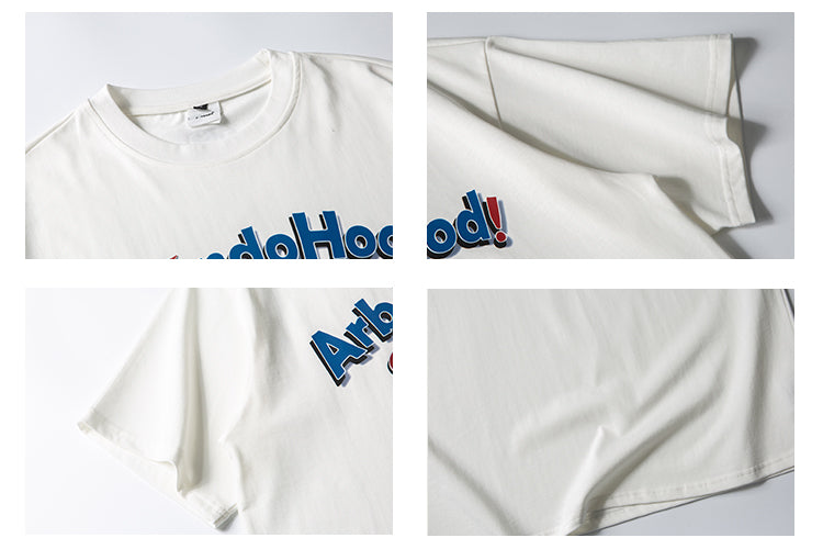 プリント半袖Tシャツ N402