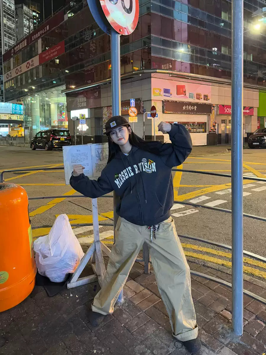 アメリカンロゴパーカー N342