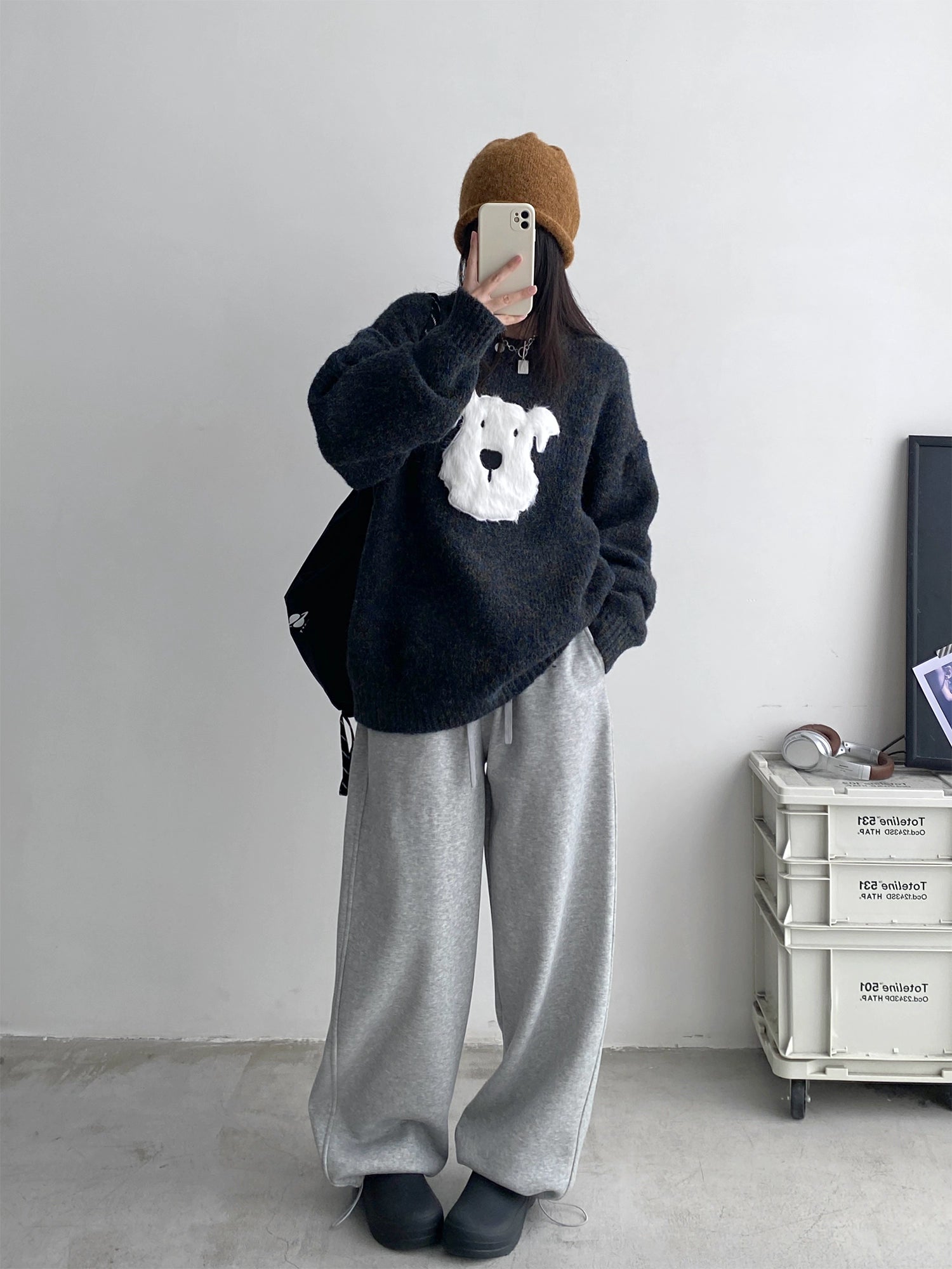 アニマルニットセーター N819