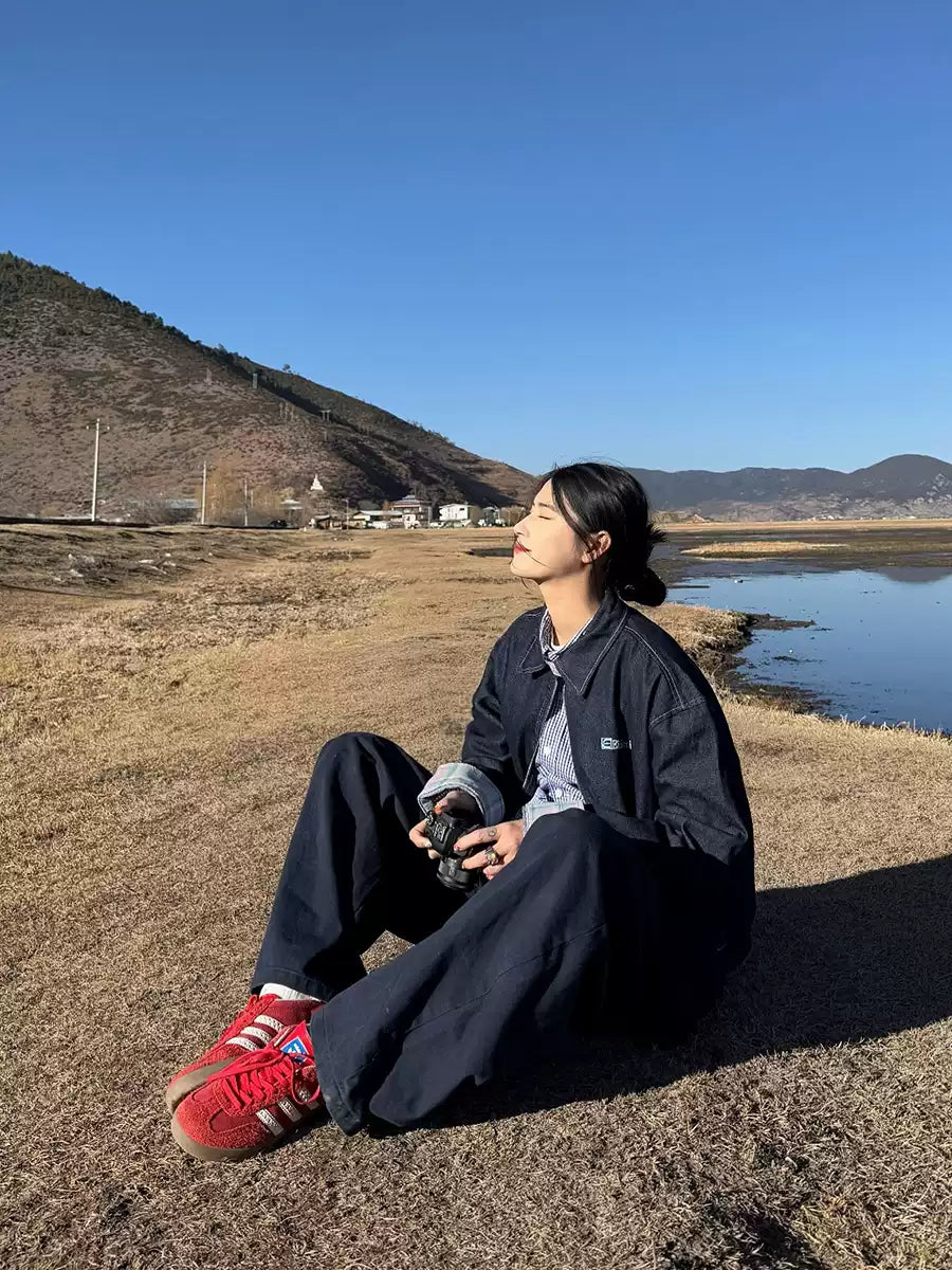 デニムジッパージャケット N357