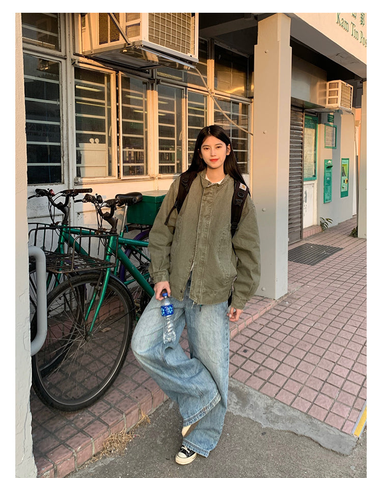 ウォッシュワークジャケット N348