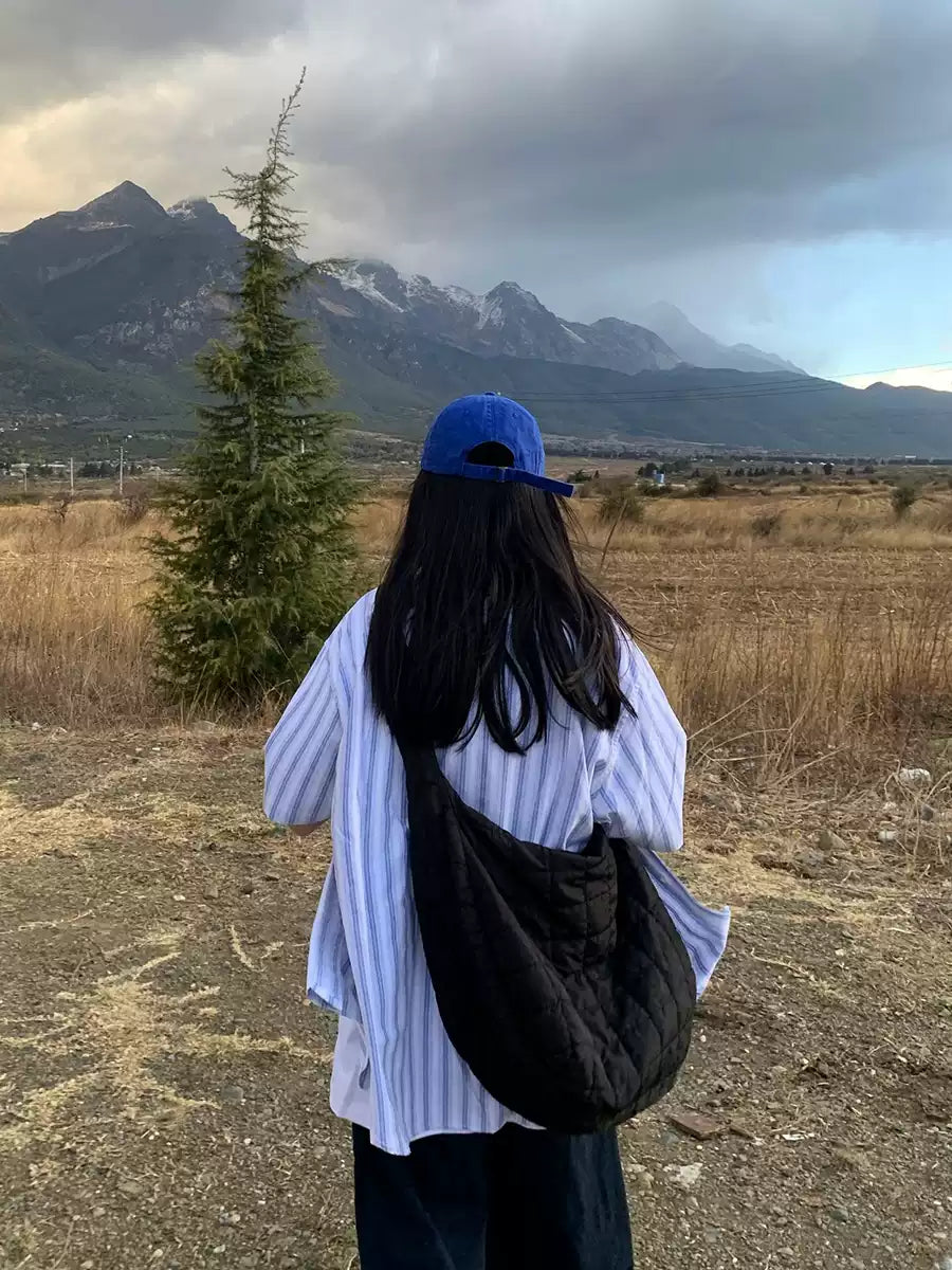 ストライプ半袖シャツ N405