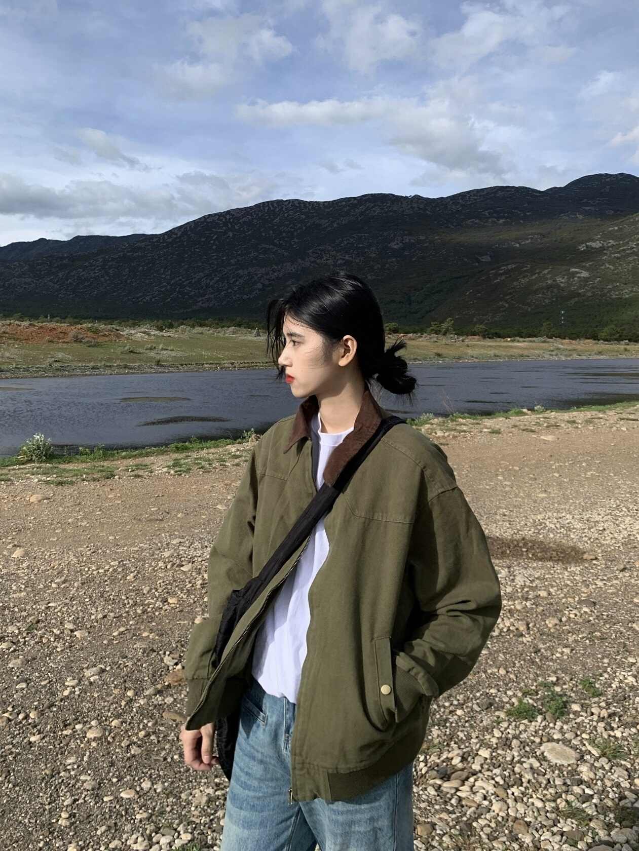 ウォッシュドワークジャケット N107