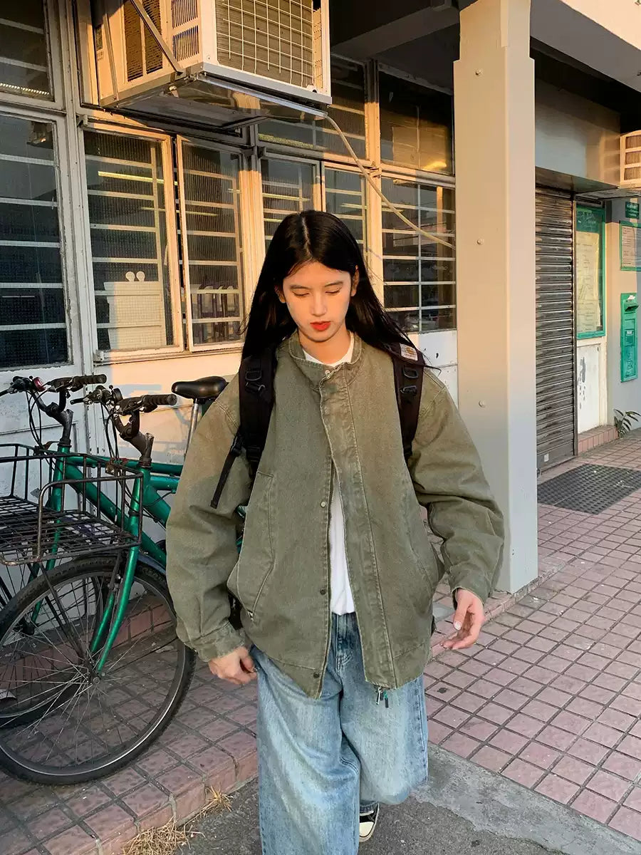 ウォッシュワークジャケット N348