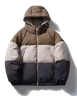 コントラストカラーダウンジャケット N279