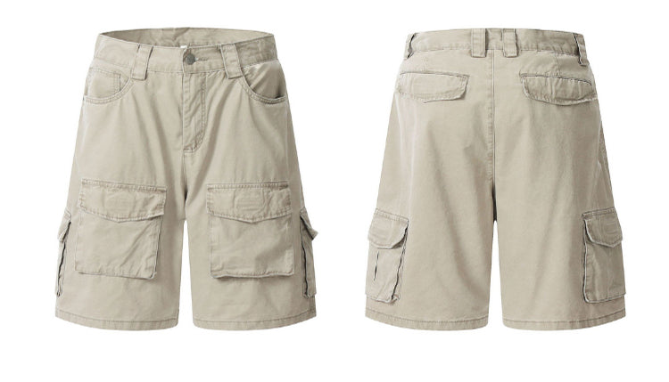 マルチポケットカーゴショートパンツ N400