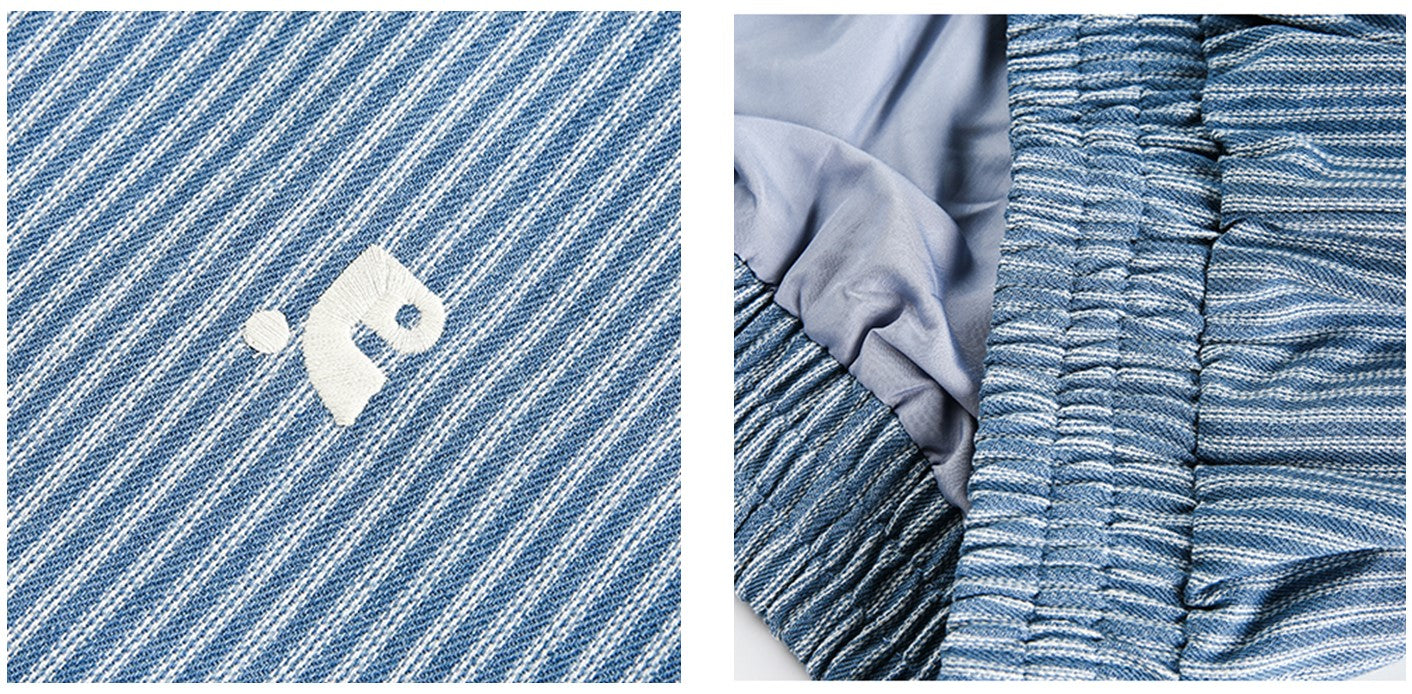 ストライプカジュアルジャケット N590