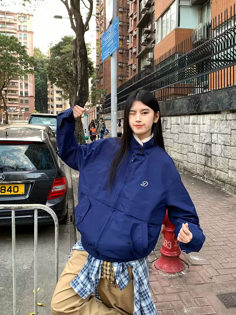 スタンドカラーカーゴジャケット N362