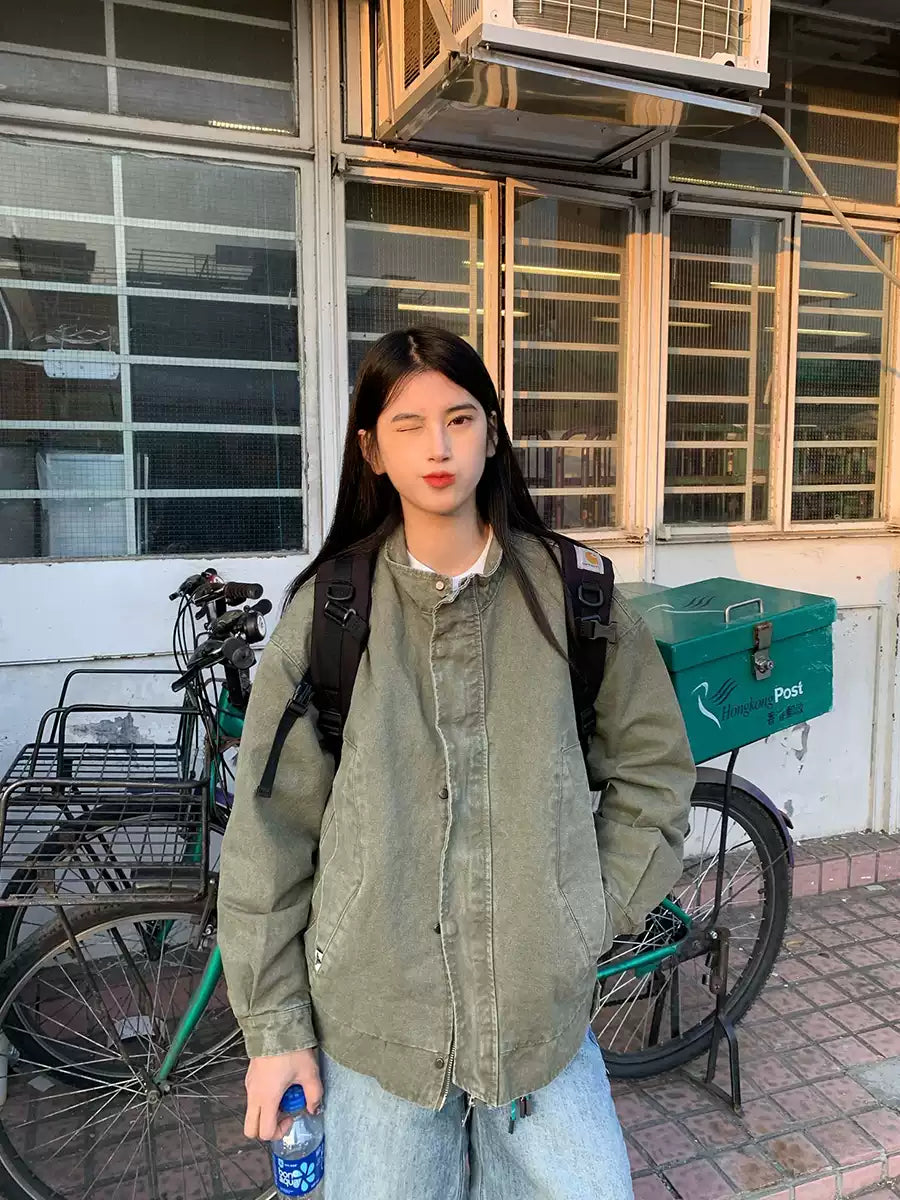 ウォッシュワークジャケット N348