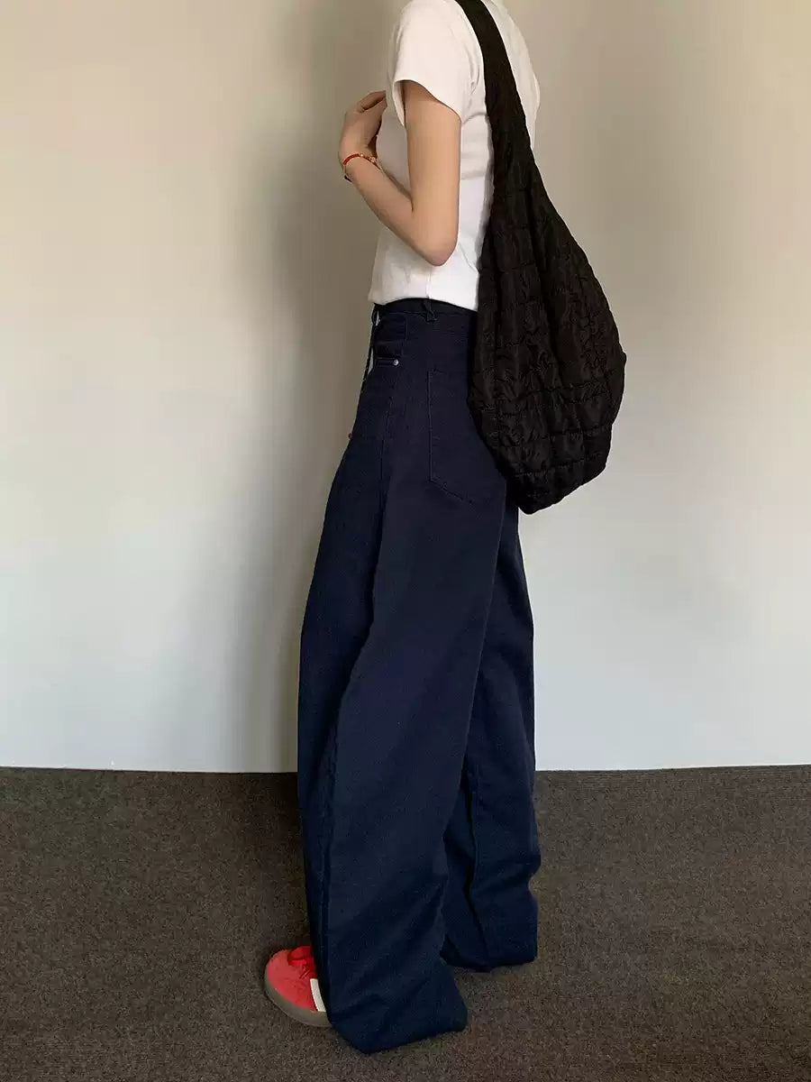 【累計販売500本突破!!】シミターワイドレッグパンツ N346