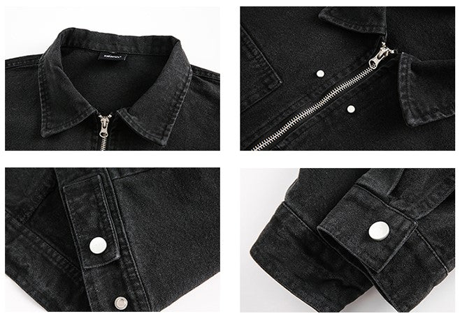 ウォッシュドデニムジャケット N363